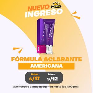 FORMULA ACLARANTE AMERICANA